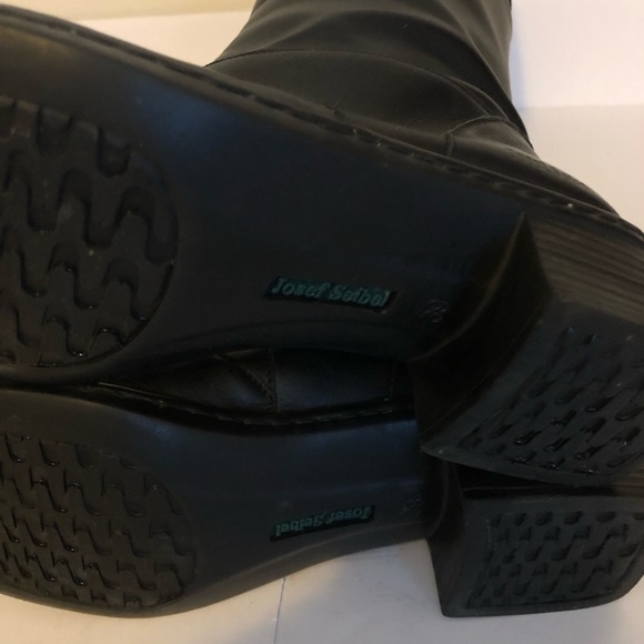 Josef Seibel Boot in Black Leather Size 39 - Orthopedic support - Picture 11 of 14